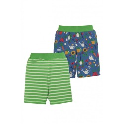 Shorts - GARDEN - Frugi - REVERSIBLE - National Trust specials 
