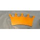 Wooden - NAME PLAQUE - CROWN - Gold short - last two in sale