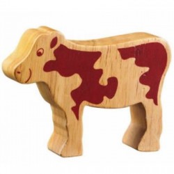 Toys - Wooden - FARM animals - Lanka Kade - Natural Wood - CALF