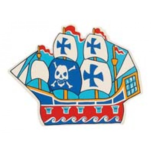 Gift - Lanka Kade - room motifs - Pirate  Ship - pack of 2 