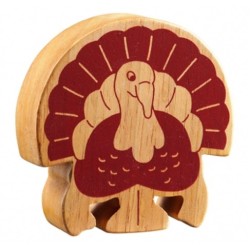 Toys - Wooden - FARM animals - Lanka Kade - Natural Wood - Turkey