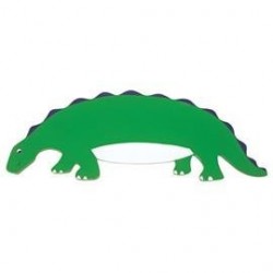 Wooden - NAME PLAQUE - Dinosaur - green - last one in sale