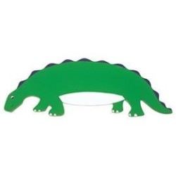 Kids bedroom accessories - NAME PLAQUE - Dinosaur - green - last one 