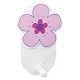 Accessories - HOOK - CLOTHES OR BAG HOOK - FLOWER - Pink and White  - last three