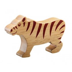 Toys - Wooden - ZOO animals - Lanka Kade - Natural Wood - Tiger