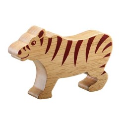 Toys - Wooden - ZOO animals - Lanka Kade - Natural Wood - Tiger