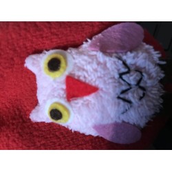 Hat - Winter - Fleece -  Basic - RED - OWL - 9-12, 18-24, 3-5y