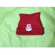 Gloves and Mittens - Baby - Basic - RED -  soft  fleece mittens - Owl -  3-6 yr - last size - no return offer