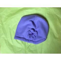 Hat - Girls - Warm soft fleecy felt  - Lilac - 4-6y - last item -45% off clearance Sale 